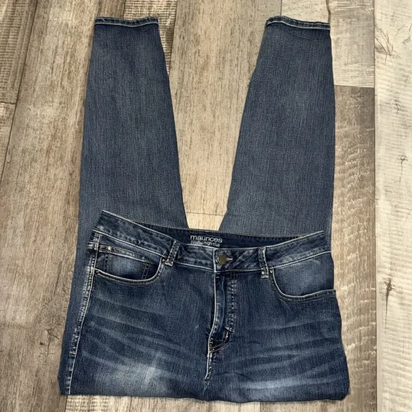 MAURICES jeans-size 16 long - Picture 4 of 10